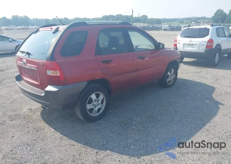 2008 Kia Sportage Lx from USA, damaged, VIN KNDJF724487517736